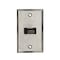 Black Box Av Stainless Wallplate, Single Gang, 1 WP831 - alternate 3